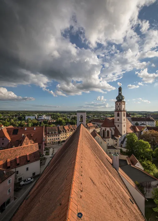 Ausblick ev. Kirche SuRo