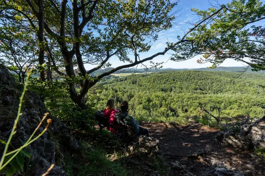Aussichtspunkt Am Himmel, Hirschbach