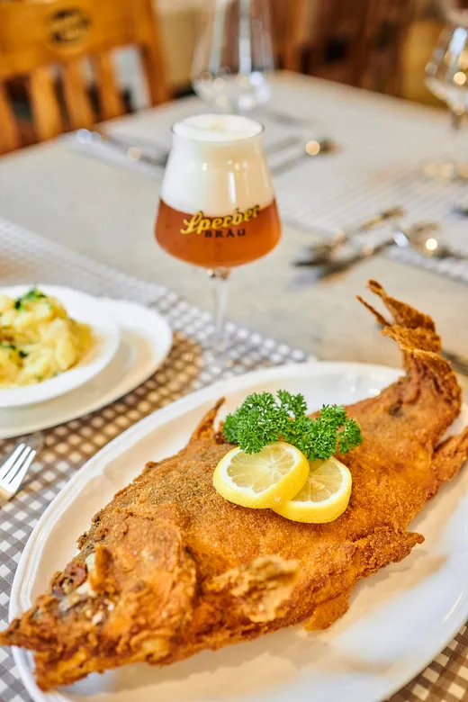 Sperber Bräu — Backfisch