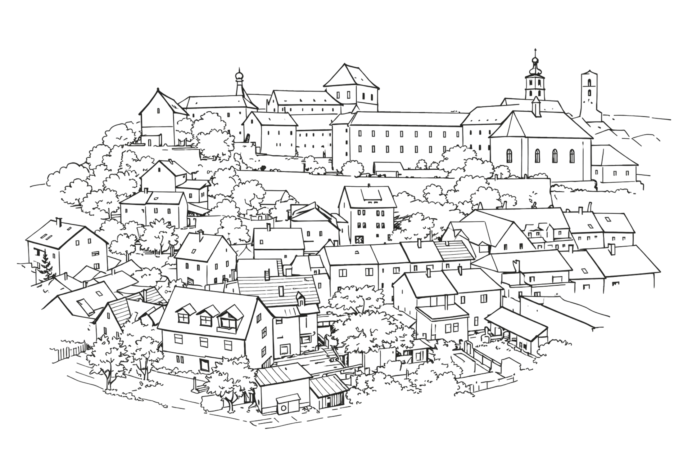 Illustration Stadt Sulzbach-Rosenberg