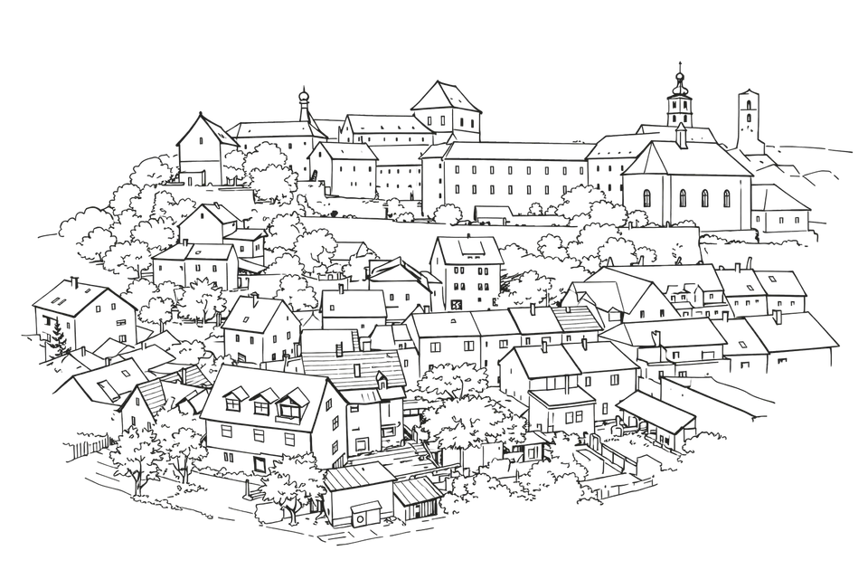 Illustration Stadt Sulzbach-Rosenberg